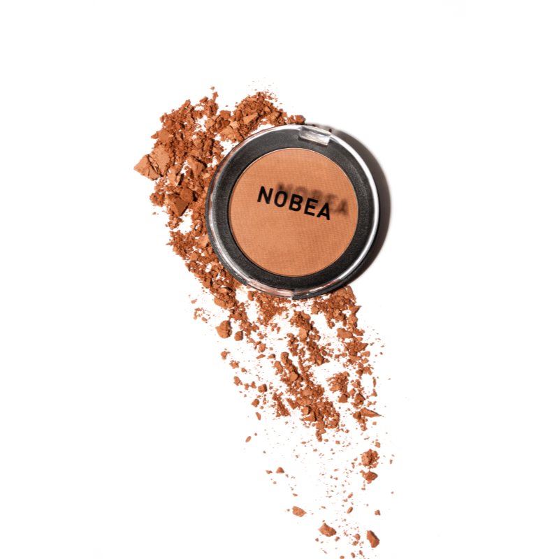 NOBEA Day-to-Day Mono Eyeshadow тіні для повік з матуючим ефектом відтінок Orange Brown 3,5 гр