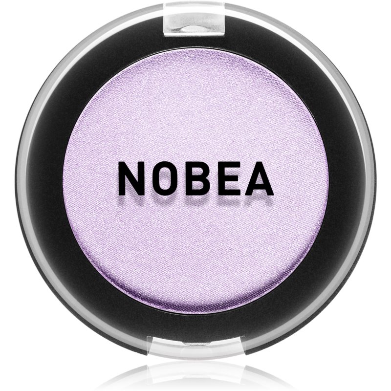 NOBEA Day-to-Day Mono Eyeshadow očné tiene s trblietkami odtieň Baby pink 3,5 g