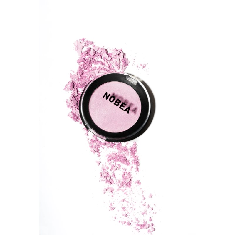 NOBEA Day-to-Day Mono Eyeshadow тіні для повік з блискітками відтінок Baby Pink 3,5 гр