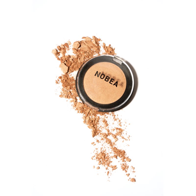 NOBEA Day-to-Day Mono Eyeshadow тіні для повік з блискітками відтінок Toasted Almond 3,5 гр