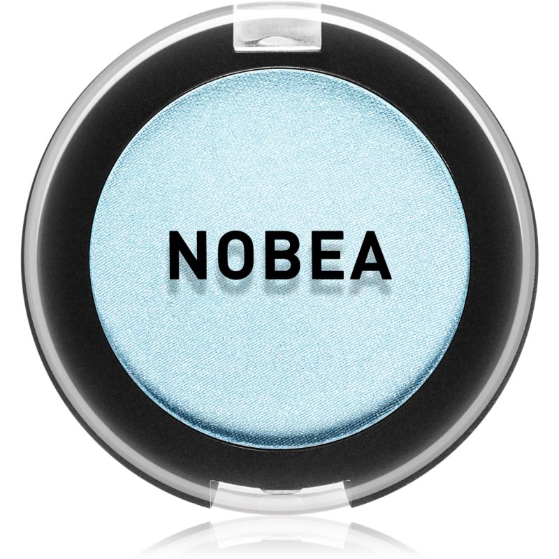 NOBEA Day-to-Day Mono Eyeshadow očné tiene s trblietkami odtieň Pastel sky 3,5 g