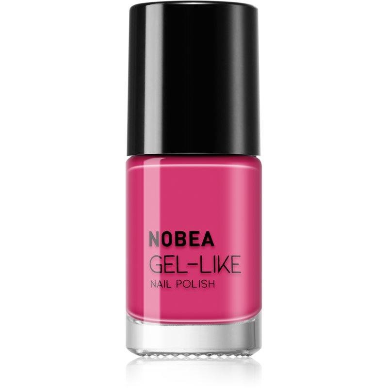 NOBEA Day-to-Day Gel-like Nail Polish лак для нігтів з гелевим ефектом відтінок #N71 Pink Blossom 6 мл