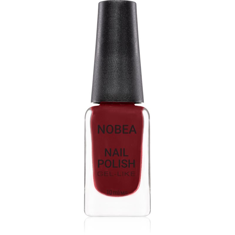 

NOBEA Festive лак для нігтів з гелевим ефектом відтінок Velvety Plum
