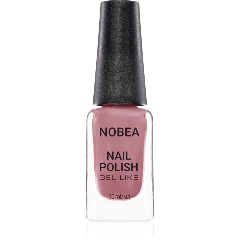 

NOBEA Festive лак для нігтів з гелевим ефектом відтінок Nude Mauve