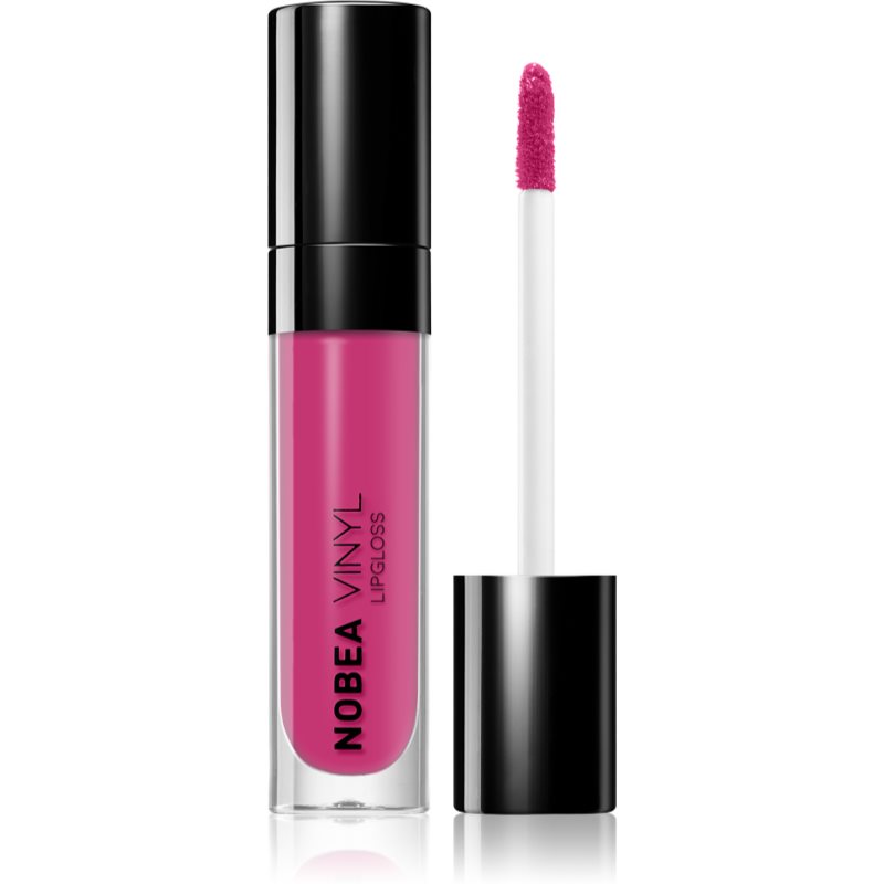 NOBEA Colourful vinilinio efekto lūpų blizgis Bergonia pink 7 ml