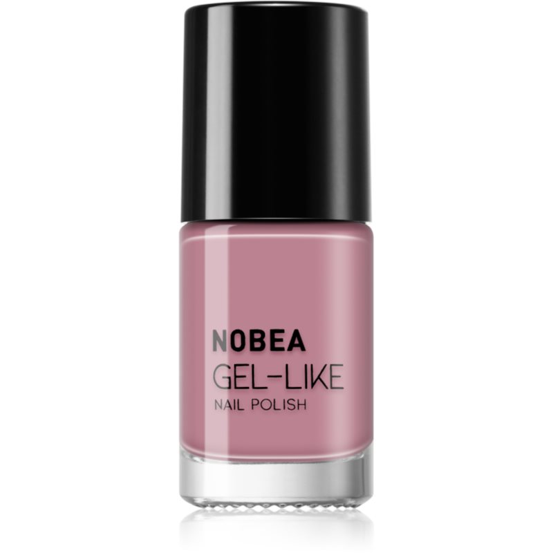 NOBEA Day-to-Day Gel-like Nail Polish lak na nechty s gélovým efektom odtieň Rouge #N03 6 ml
