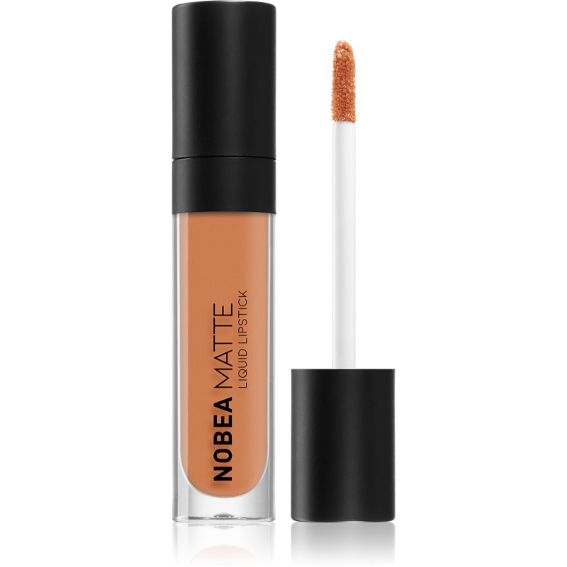 NOBEA Day-to-Day Matte Liquid Lipstick liquid matt lipstick shade Peachy Nude #M04 7 ml
