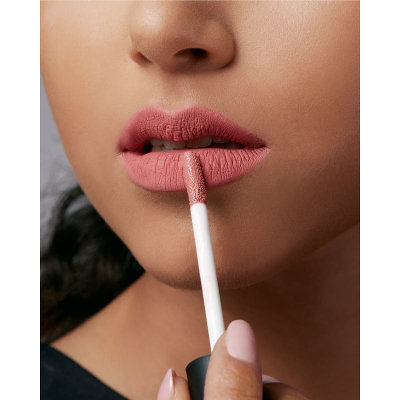 NOBEA Day-to-Day Matte Liquid Lipstick матова помада - крем відтінок Dusty Pink #M02 7 мл