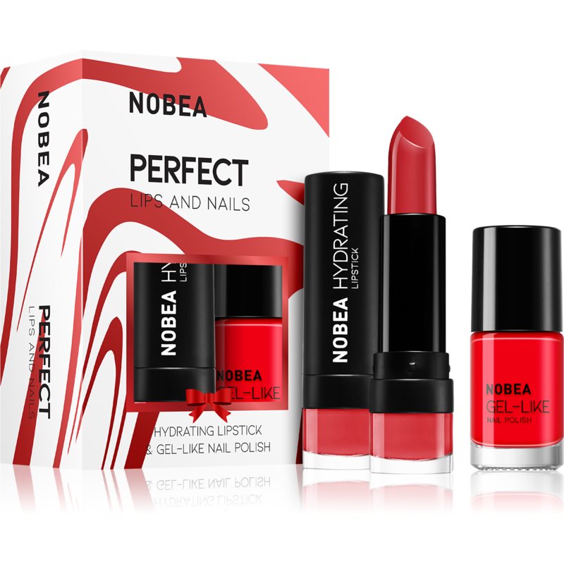 NOBEA Day-to-Day Perfect Lips and Nails Set make-up set