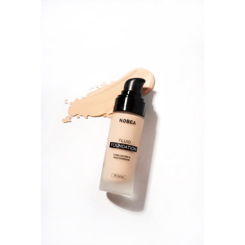 NOBEA Day-to-Day Fluid Foundation Long-lasting Foundation Shade 01 Light Beige 28 Ml