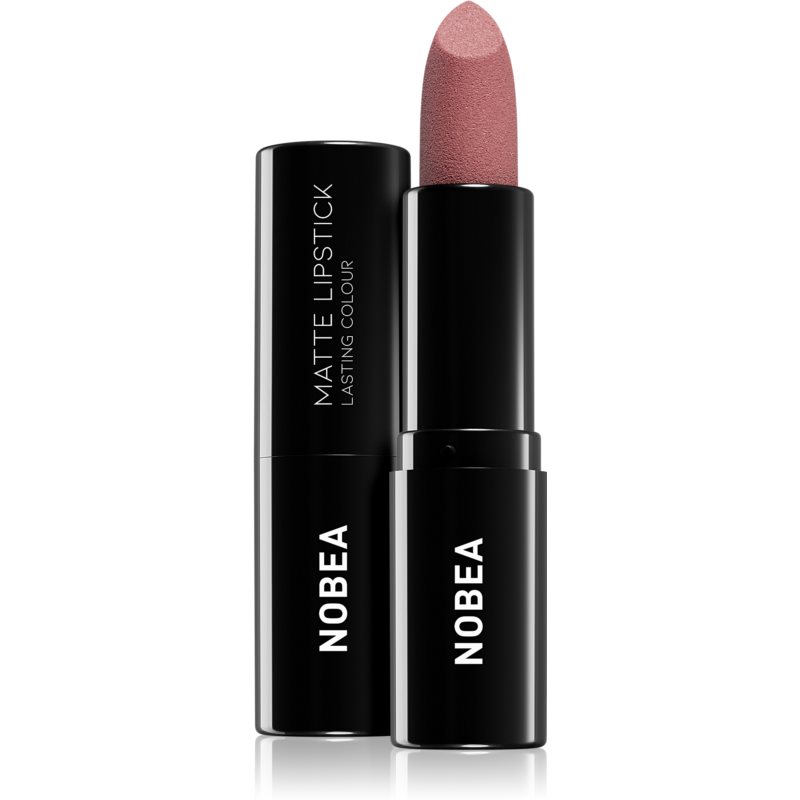 NOBEA Day-to-Day Matte Lipstick матуюча помада відтінок Cashmere #M19 3 гр