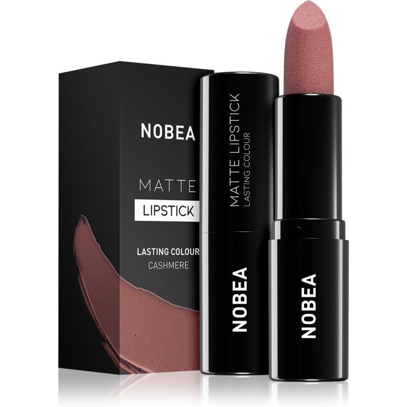 NOBEA Day-to-Day Matte Lipstick matt lipstick shade Cashmere #M19 3 g
