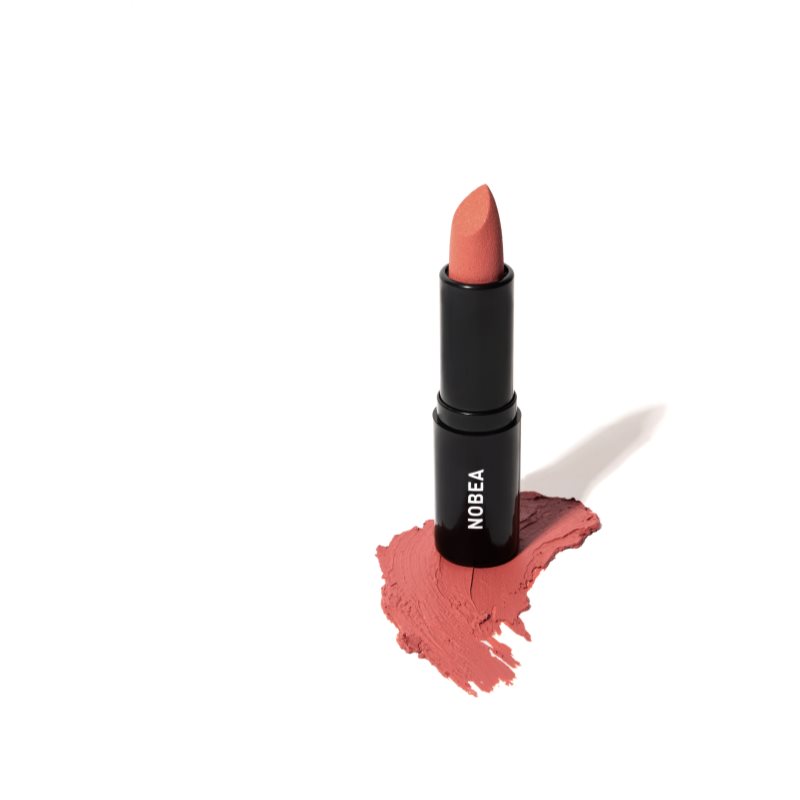 NOBEA Day-to-Day Matte Lipstick матуюча помада відтінок Cashmere #M19 3 гр
