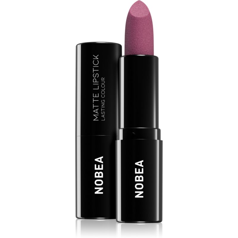 NOBEA Day-to-Day Matte Lipstick Matt Lipstick Shade Plum Purple #M15 3 G