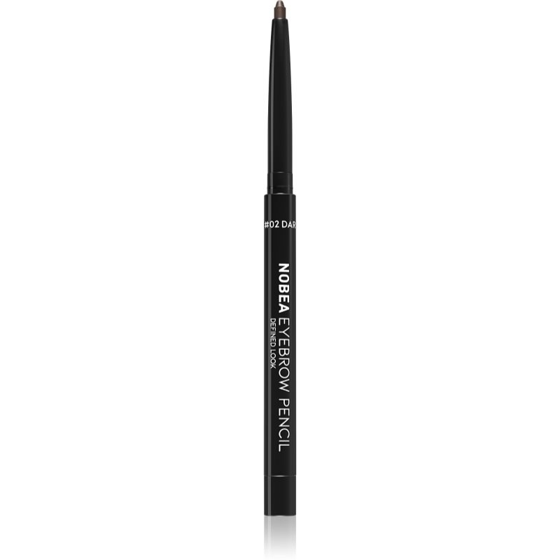 NOBEA Day-to-Day Eyebrow Pencil автоматичний олівець для брів 02 Dark Brown 0,3 гр