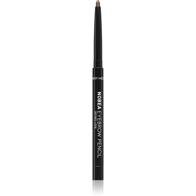 NOBEA Day-to-Day Eyebrow Pencil Automatic Brow Pencil 01 Medium Brown 0,3 G