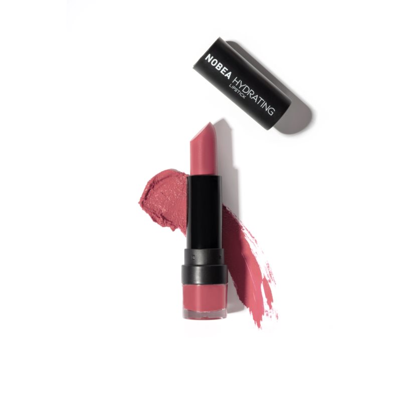 NOBEA Day-to-Day Hydrating Lipstick Moisturising Lipstick Shade Soft Plum #L10 4,5 G