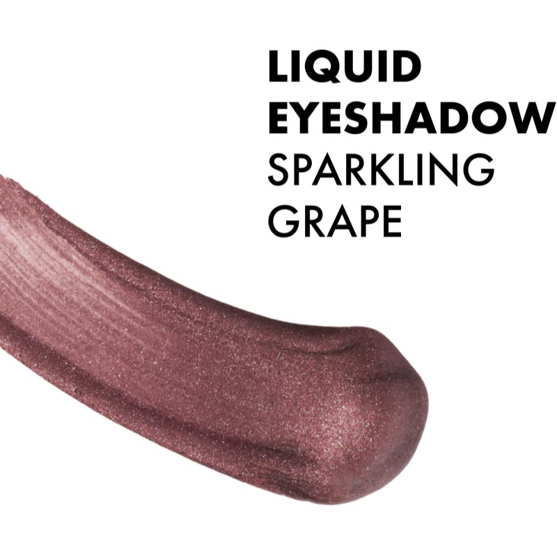 NOBEA Metal Liquid Eyeshadow tekuté očné tiene odtieň Sparkling Grape #E07 4 ml (obrázok 3)