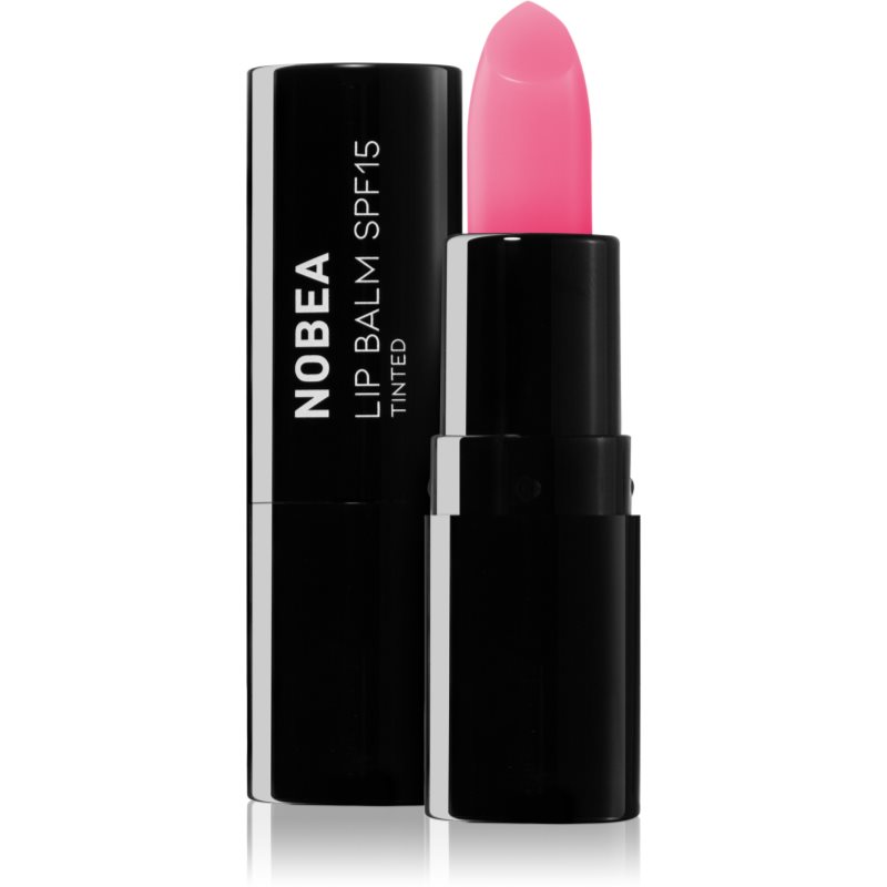 NOBEA Day-to-Day Lip Balm SPF 15 Tinted бальзам для губ SPF 15 #L03 Peony pink 4 гр