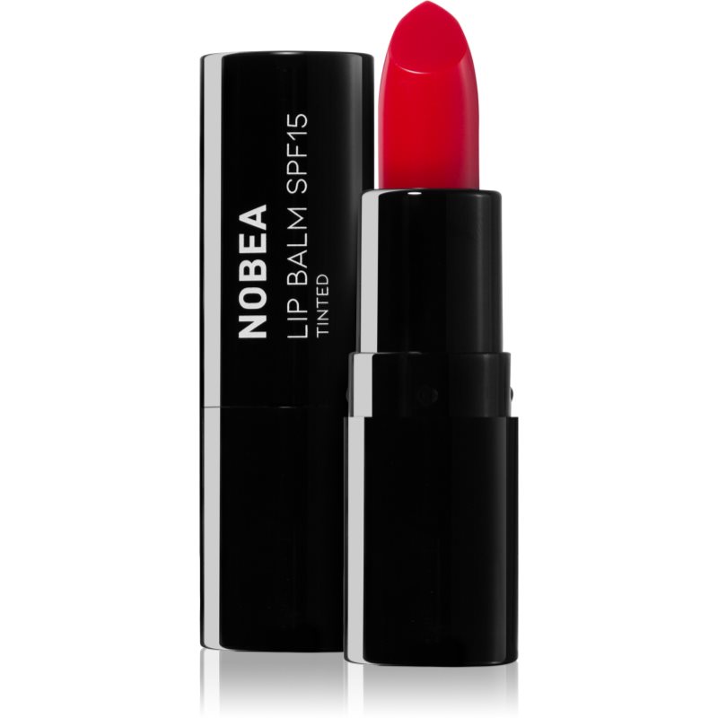 NOBEA Day-to-Day Lip Balm SPF 15 Tinted бальзам для губ SPF 15 #L02 Cherry red 4 гр