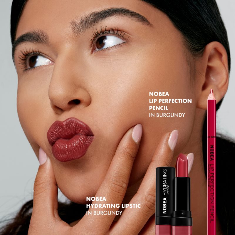 NOBEA Day-to-Day Lip Perfection Pencil kontúrovacia ceruzka na pery Burgundy 06 1.55 g (obrázok 5)