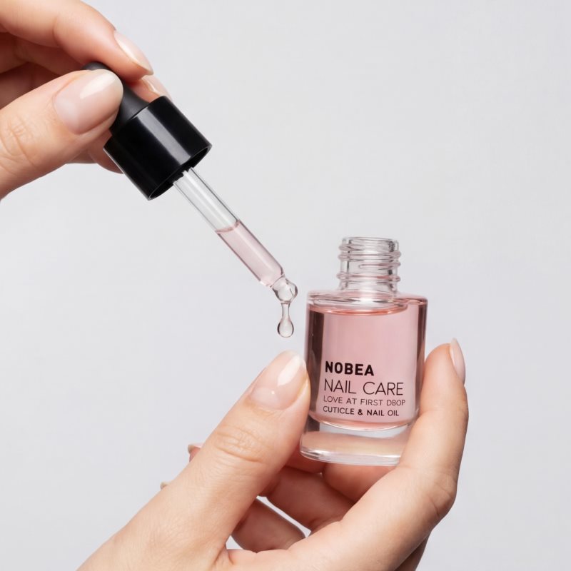 NOBEA Nail Care Love at first drop Cuticle & Nail oil vyživujúci olej na nechty a nechtovú kožičku 12 ml (obrázok 5)