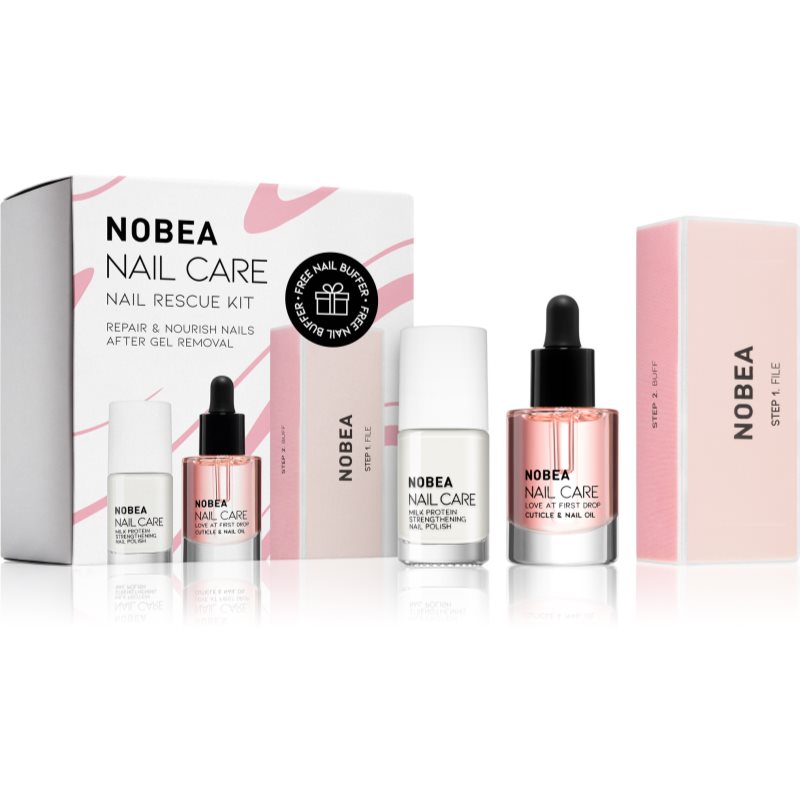 NOBEA Nail Care Nail Rescue set lote de regalo para uñas