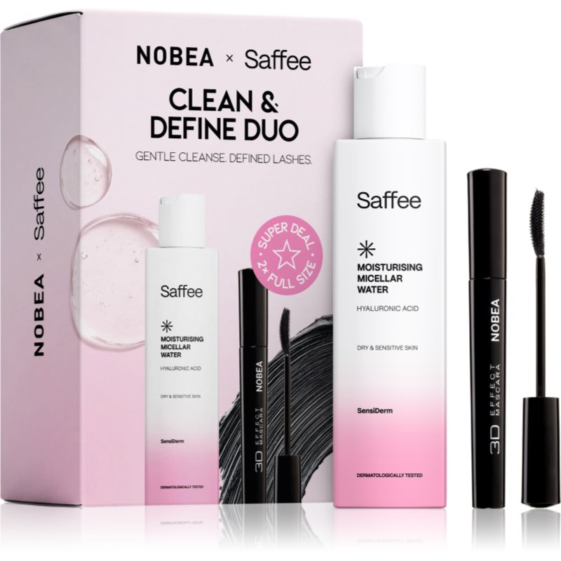 NOBEA x Saffee Clean & Define Duo coffret para olhos