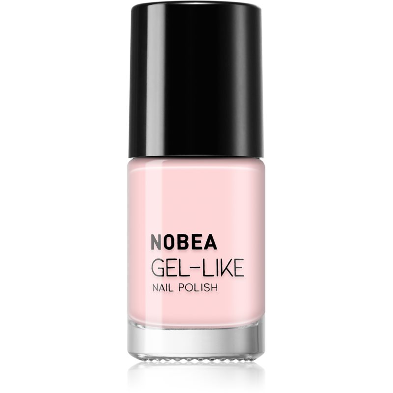 NOBEA Day-to-Day Gel-like Nail Polish лак для нігтів з гелевим ефектом відтінок Mademoiselle Nude #N48 6 мл