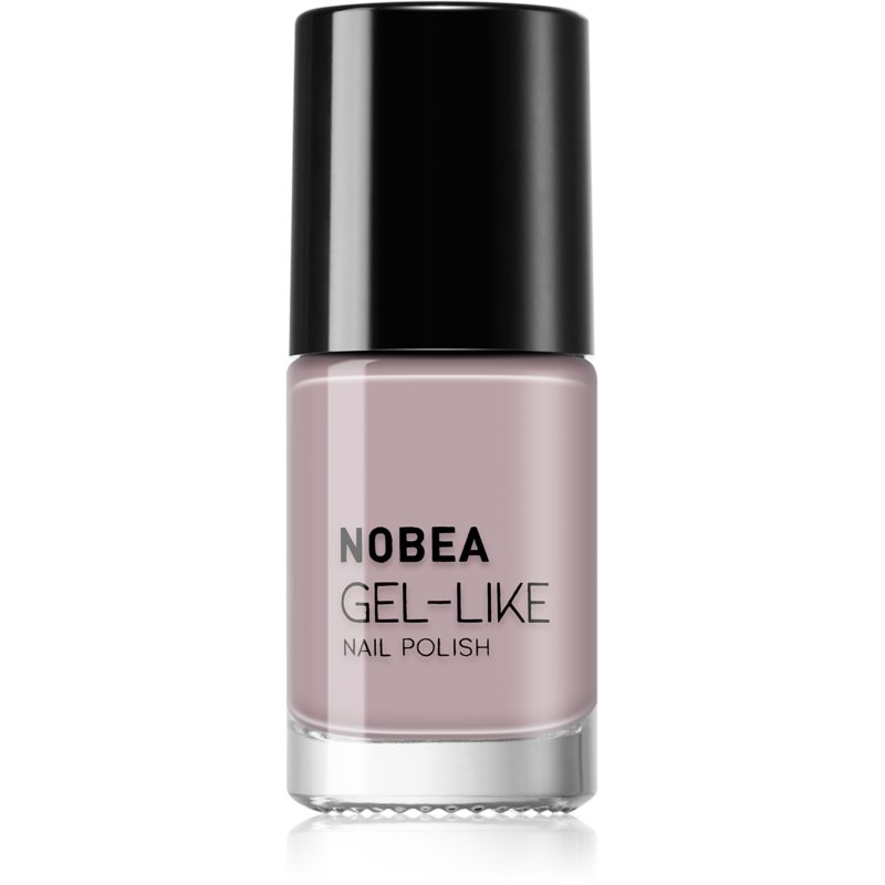 NOBEA Day-to-Day Gel-like Nail Polish лак для нігтів з гелевим ефектом відтінок Beige Nutmeg #N52 6 мл