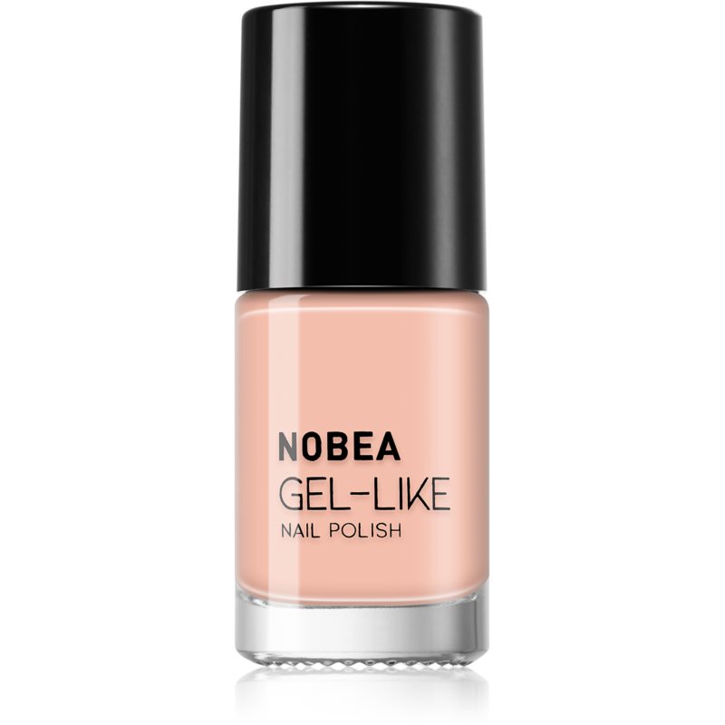 NOBEA Day-to-Day Gel-like Nail Polish lak na nechty s gélovým efektom odtieň Moccasin #N60 6 ml