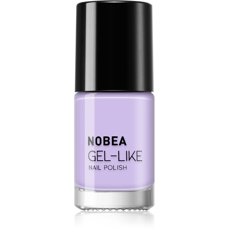 NOBEA Day-to-Day Gel-like Nail Polish лак для нігтів з гелевим ефектом відтінок Blue Violet #N61 6 мл