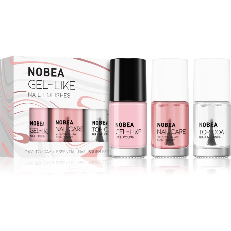 NOBEA Day-to-Day Essential Nail Polish Set nagų lakų rinkinys Essential nail polish set