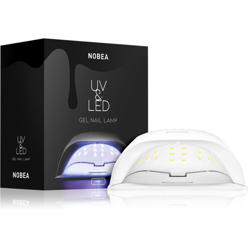 NOBEA UV & LED LED lampa na úpravu gélových nechtov