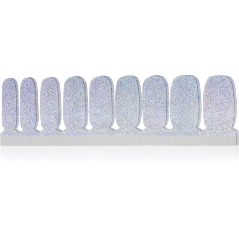 NOBEA Accessories наклейки для нігтів Silver Glitter