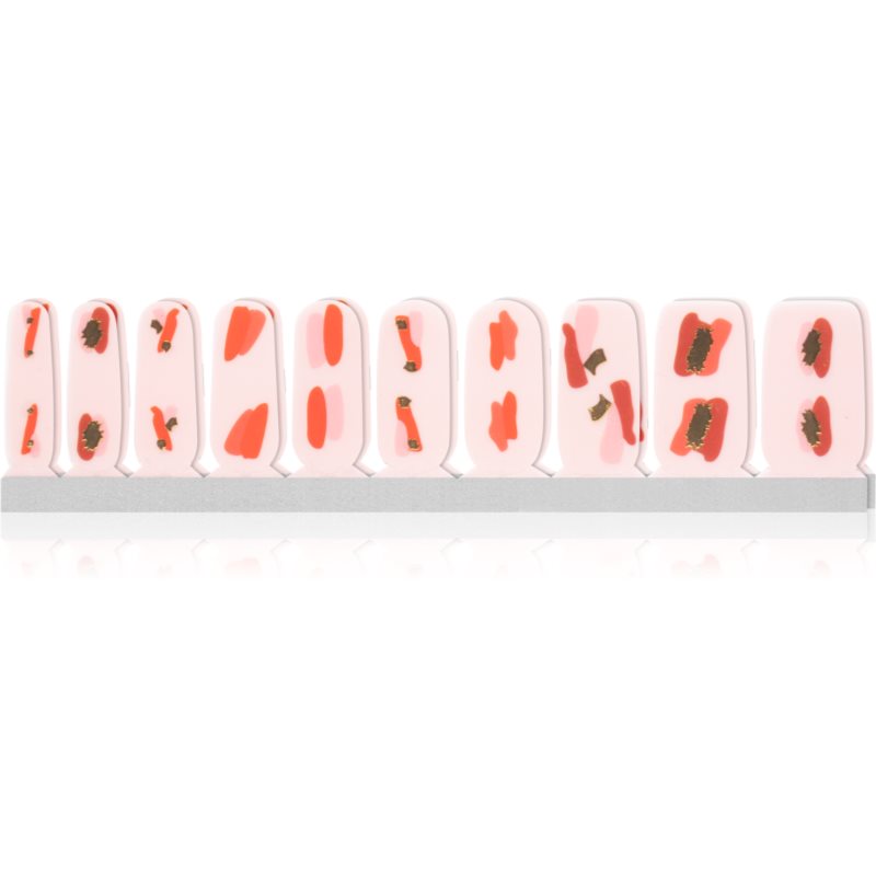 NOBEA Accessories наклейки для нігтів Red & Pink
