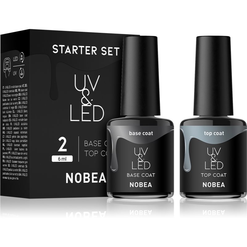 NOBEA UV & LED Starter Set sada lakov na nechty