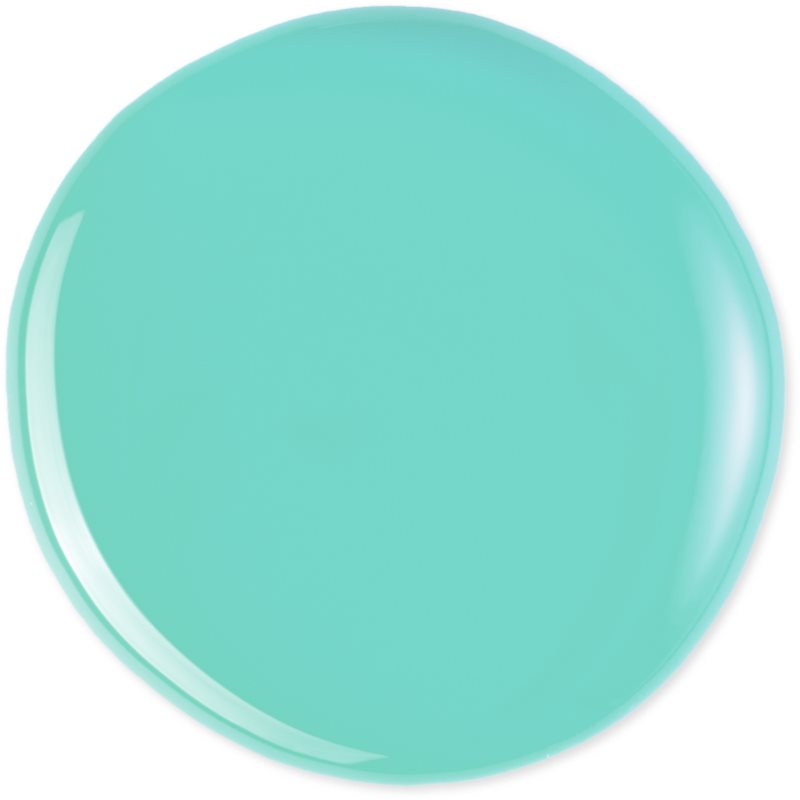 NOBEA UV & LED Nail Polish Gel Nail Polish For UV/LED Hardening Glossy Shade Emerald Blue #34 6 Ml