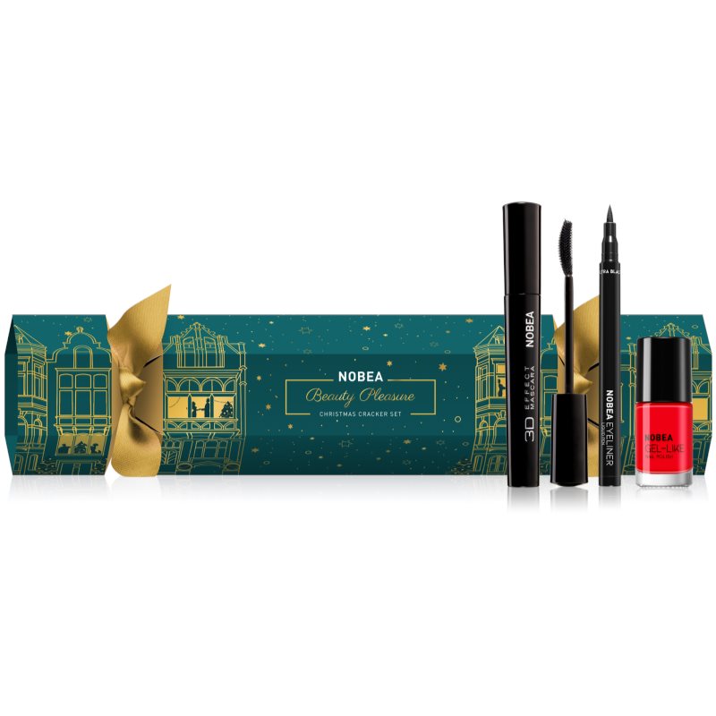 NOBEA Festive Beauty Pleasure Christmas Cracker Set make-up sada Xmass 2022