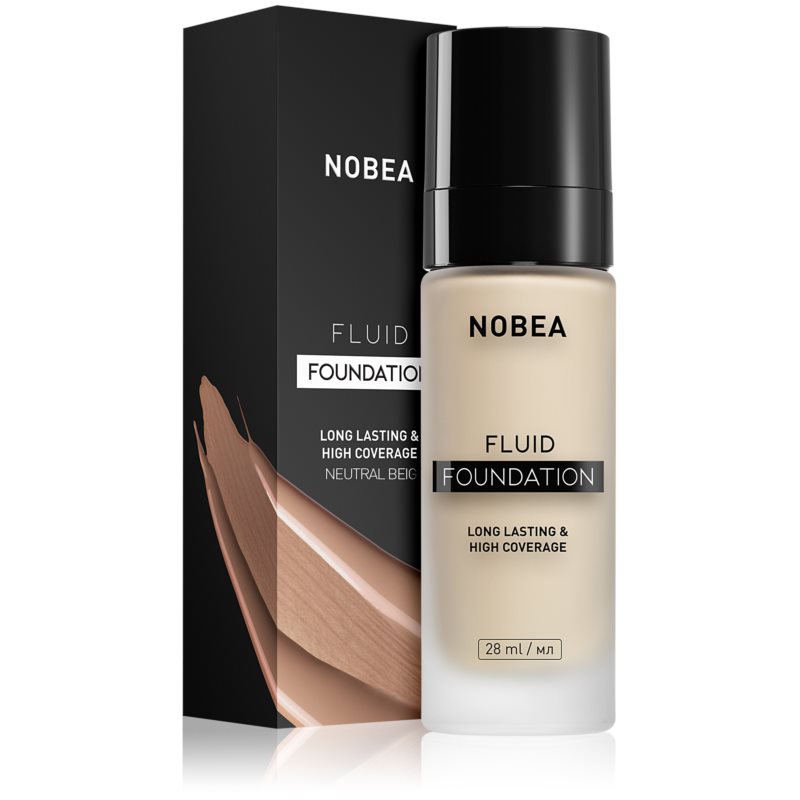 NOBEA Day-to-Day Fluid Foundation long-lasting foundation shade 05 Neutral beige 28 ml
