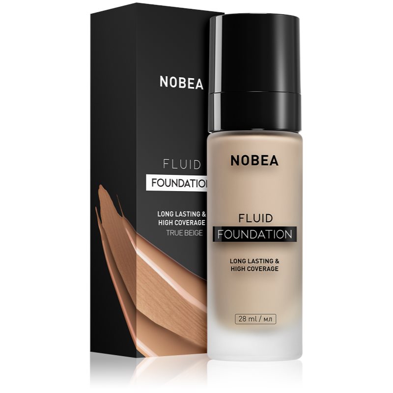 NOBEA Day-to-Day Fluid Foundation long-lasting foundation shade 06 True beige 28 ml
