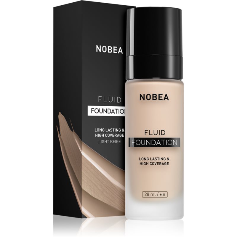 NOBEA Day-to-Day Fluid Foundation long-lasting foundation shade Soft beige 07 28 ml
