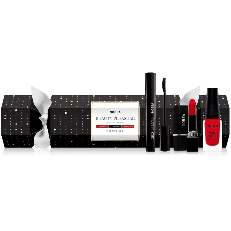 

NOBEA Beauty Pleasure Christmas Cracker Red косметичний набір для жінок