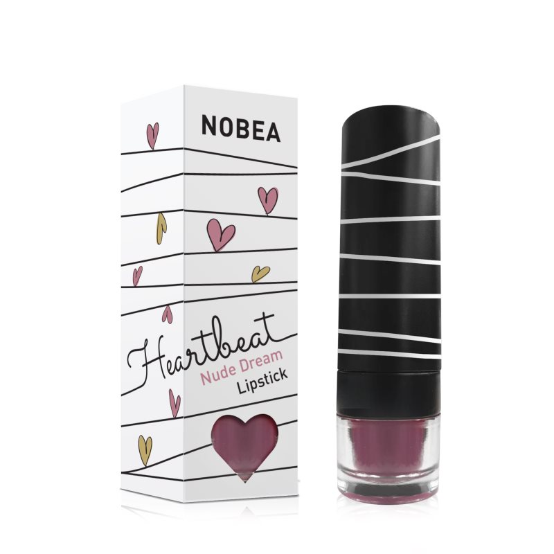 

NOBEA Heartbeat зволожуюча помада відтінок Nude Dream