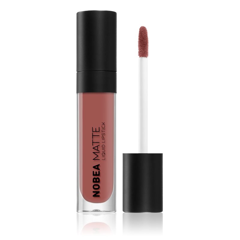 NOBEA Day-to-Day Matte Liquid Lipstick mattító folyékony rúzs árnyalat Soft hearted #M14 7 ml