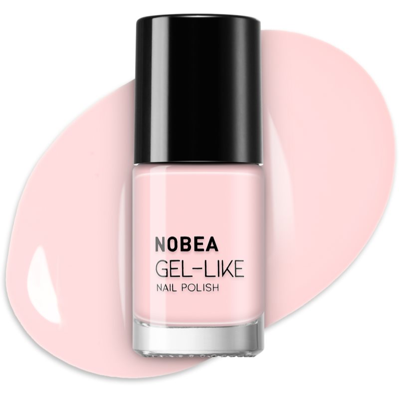 NOBEA Day-to-Day Gel-like Nail Polish Gel-effect Nail Polish Shade Mademoiselle Nude #N48 6 Ml