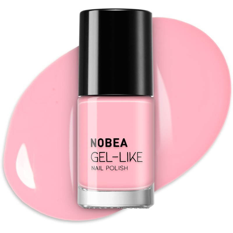 NOBEA Day-to-Day Gel-like Nail Polish Gel-effect Nail Polish Shade Salmon Nude #N62 6 Ml