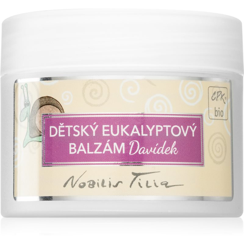 Nobilis Tilia Dětská Kosmetika Davídek eukalyptový balzám pro zmírnění nachlazení 50 ml