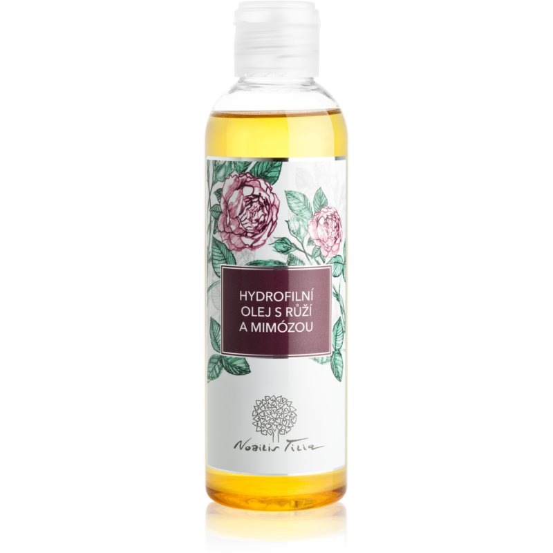 Nobilis Tilia Hydrophilic Oil Rose & Mimosa makiažo valymo aliejus brandžiai odai 200 ml