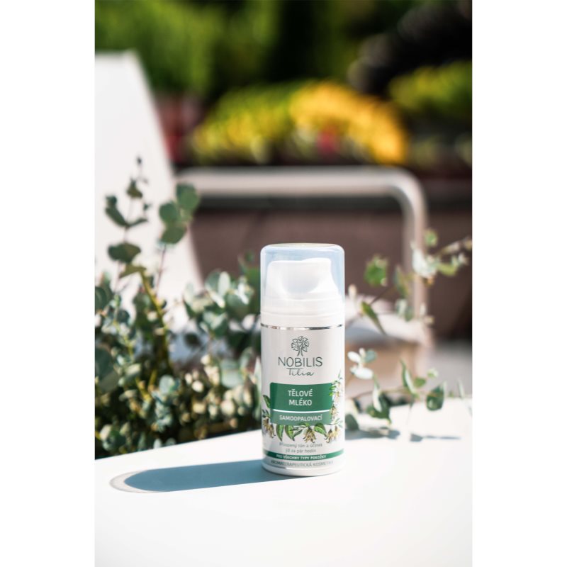 Nobilis Tilia Tělo & Obličej samoopalovací mléko 100 ml (obrázek 3)
